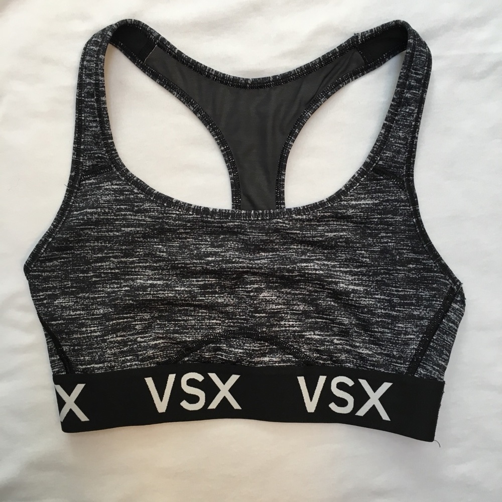Victoria’s Secret Grey Racorback Sports Bra